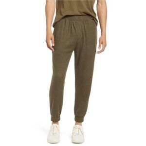 ATM Anthony Thomas Melillo Mens Waffle Mouline Lounge Pants Sable Sz L Comfy